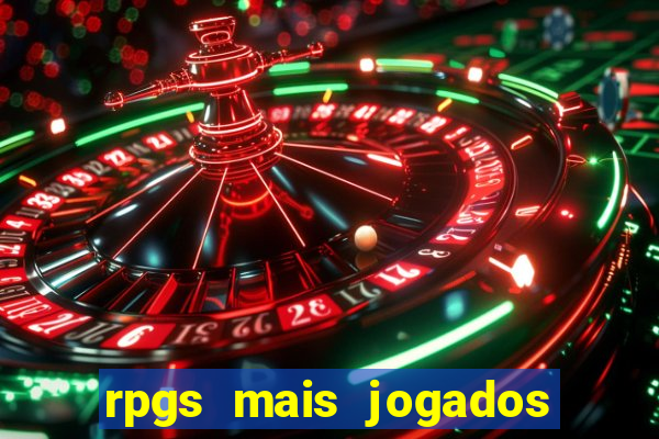 rpgs mais jogados do mundo